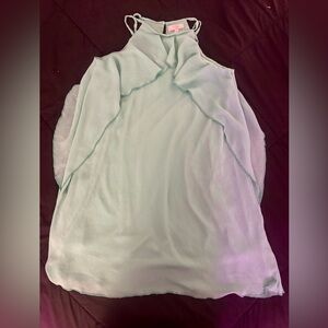 Girls Size 14 Green Dress